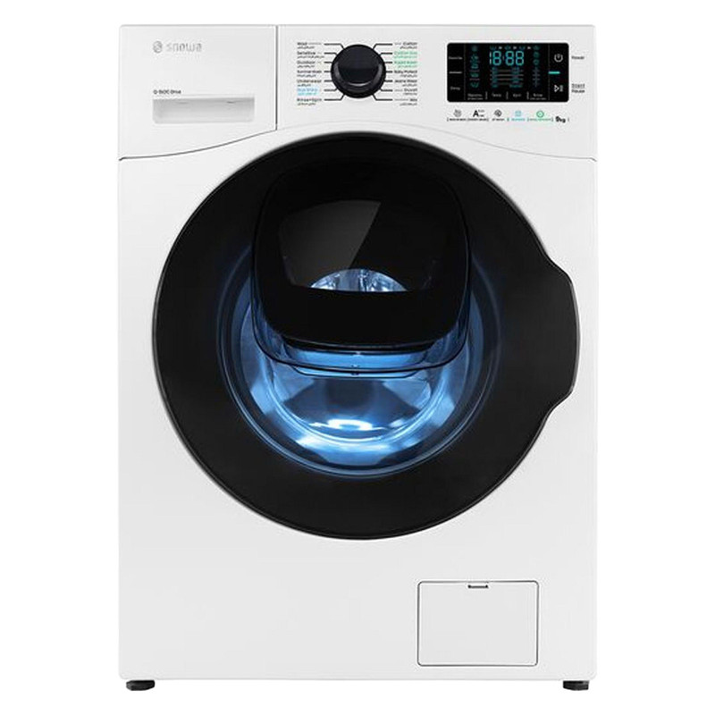 محصول نمونه تستی ماشین لباسشویی 9 کیلوگرم اتوماتیک اسنوا مدل SWM-F92W