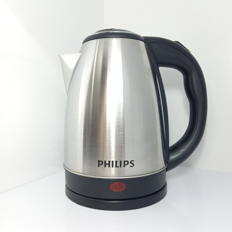 محصول نمونه تستی کتری برقی فیلیپس PHILIPS اصلی 1500 وات وارداتی استیل،کتر برقی استیل،کتری استیل فیلیپس،چای ساز برقی فیلیپس،پس کرایه